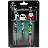 Innovative Designs Nightmare Before Christmas 3pk Character Pens with Rubber Clips