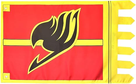 Amazon Coolchangeフェアリーテイルの国旗と魔術師ギルドシールドシンボル100 63 Mm Diy 工具 ガーデン