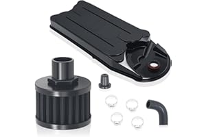 Crankcase CCV Filter Breather Vent Element Replacement for Dodge Ram 2500 3500 4500 5500 6.7 Cummins Diesel, CV52001 68002433