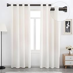HEI! DEAR Bronze Curtain Rods 48 to 84
