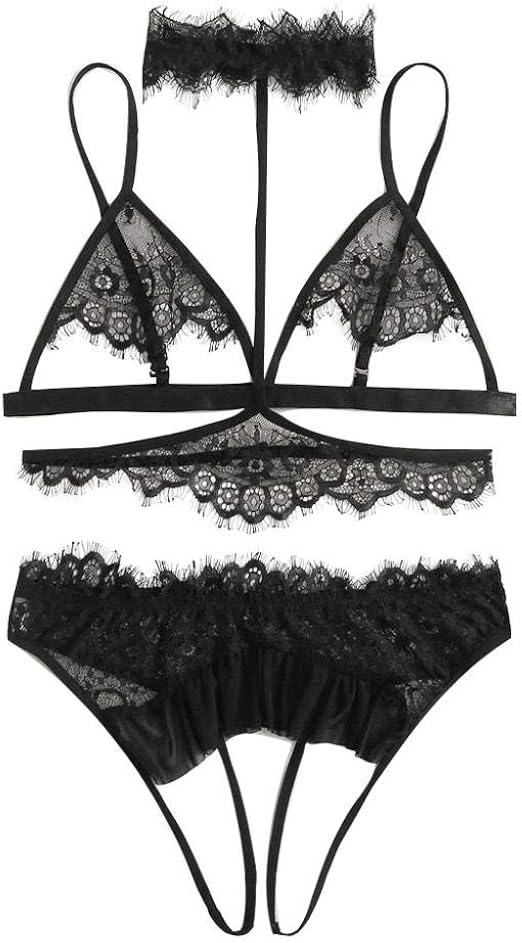 Surttan Perizoma Pizzo Donna: Biancheria Intima Sexy Pizzo Vita Alta Modello Perizoma Hipster Bikini Elasticizzate Sexy Hot Lingerie Curvy Tentazione Culotte Intimo Comoda Mutandine 122035399