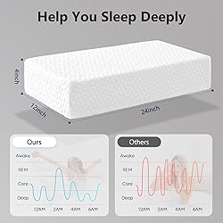 COLDHUNTER Cube Pillow Pro for Side Sleepers Memory