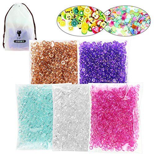 Buy 350 Gram Fish Beads for Floam Slime, Fish Beads Vase Filler Sugar