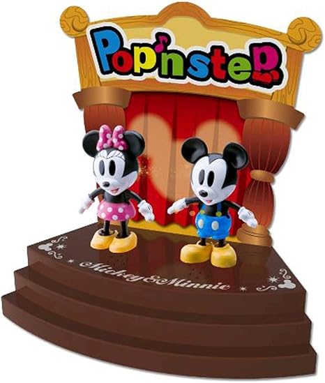 Amazon Pop N Step ミッキー ミニーダンスステージ おもちゃ雑貨 おもちゃ