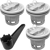 LJZP 3Pcs Boat Air Valve, Double Seal Inflatable Boat Air Gas Valve Replacement for Inflatable Raft Dinghy Kayak Canoe with Filter Mesh and 8-Groove Spanner