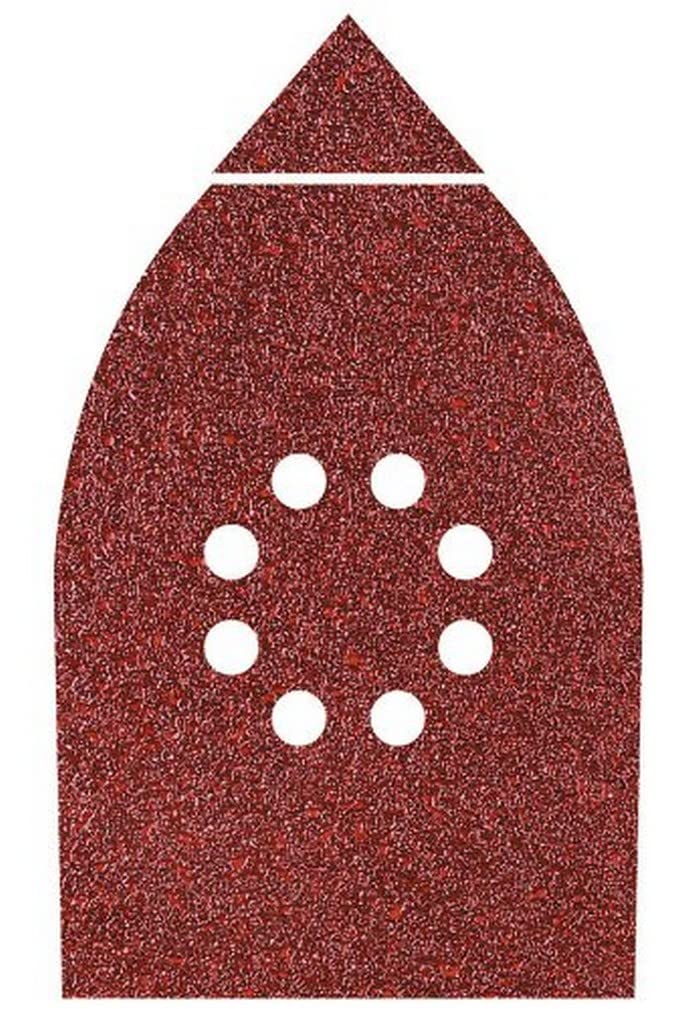 wolfcraft Easy-Fix Sanding Sheets for Wood/Metal, 107 x 142 mm, grain 80–240, 6 Pcs. I 1760000