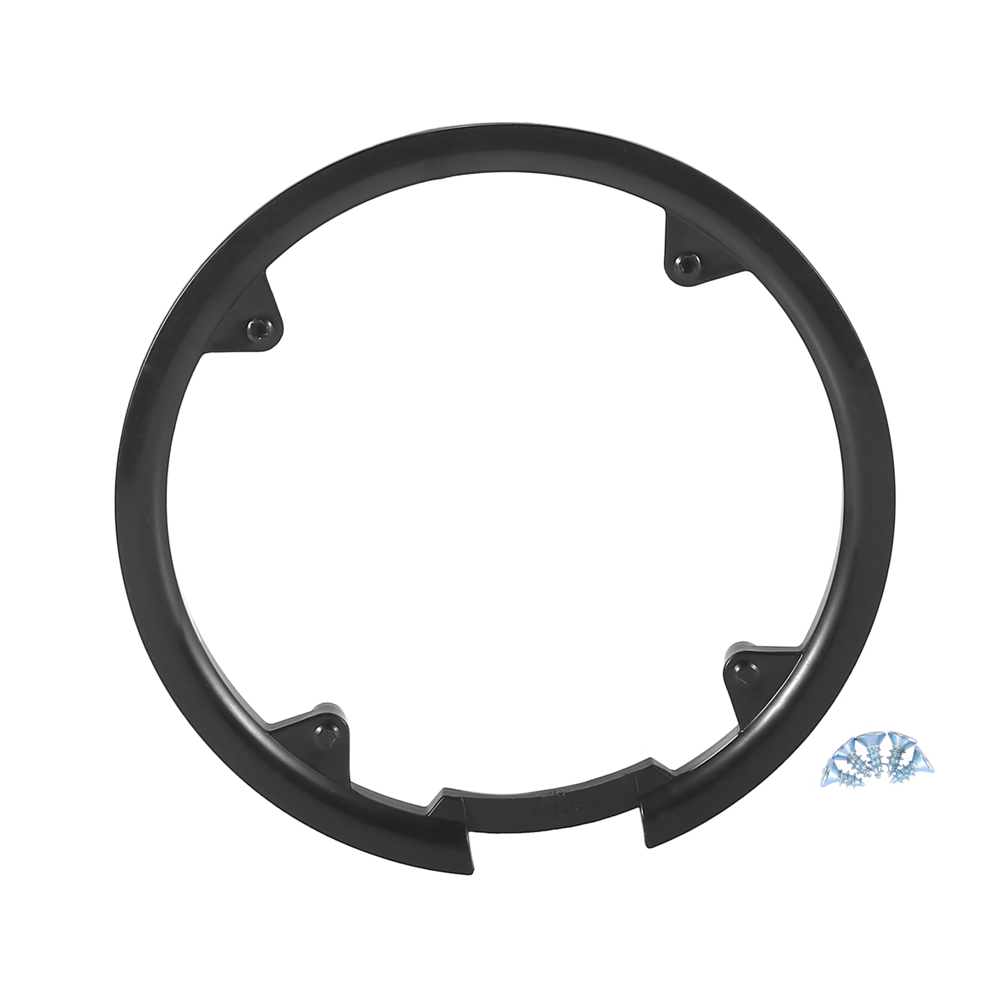 A ABSOPRO Bike Crankset Chain Wheel Cover 42 Teeth 10.4cm 4 Hole Black