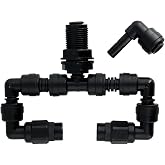 MistKing 22256 Double Misting Assembly Value L-Fitting+A1585
