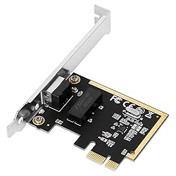 Vogzone 1G NIC Gigabit PCI-e Network Card Server