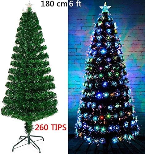 Laohao 従来の手動のクリスマスツリー緑の変色 格安 点滅クリスマスプレゼント クリスマスの飾り Size 180cm ワンタイムデコレーション