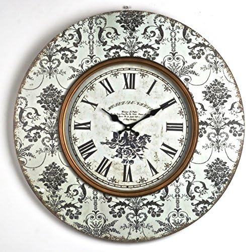 Chabby Chic Decor Style Wall Clock Hotel De ValleTea Time