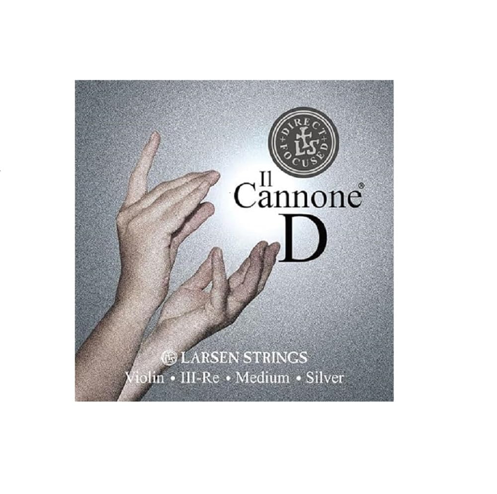 LARSEN STRINGS violin strings Il CANNONE D Medium Direct&Focused