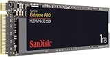 SanDisk Extreme PRO 1TB M.2 NVMe 3D SSD Black Up to 3400MB/s Fast view 3