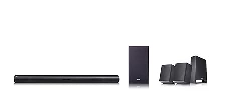 LG SJ4R 4.1 Soundbar (420W, kabelloser Subwoofer, Bluetooth) schwarz