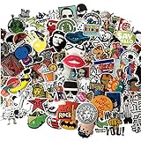 Fngeen Random Sticker 50-500pcs Variety Vinyl Car Sticker Motorcycle Bicycle Luggage Decal Graffiti Patches Skateboard Stickers for Laptop Stickers (50pcs)