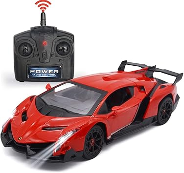 red lamborghini toy car