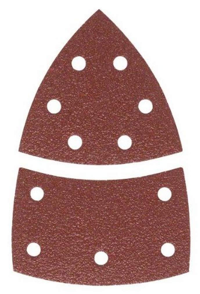 Bosch 2609256A62 Sanding Sheets for Orbital Sanders 102 x 62.93 cm Number of Holes 11 Grit 60 Multi-Purpose Pack of 10