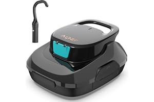 AIPER Scuba SE Cordless Pool Cleaner, Upgrade 95-Min Runtime, Smart Self-Parking, Pool Vacuum for Above-Ground Pools up to 86
