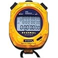 Sper Scientific Stopwatch, Water Resistant, Decimal Display and Multi-Split Stop Watch Timer for Sports, Coaches, Industrial Workers, and Trainers