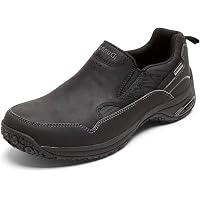 NEW DUNHAM men\'s wade slip-on shoes - medium width in black Amazon.com | Dunham by New Balance Men main image 3
