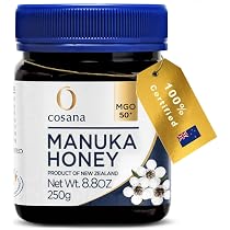 Amazon.com: Cosana Miel de Manuka 50 MGO + 8.82 oz - Multifloral ...