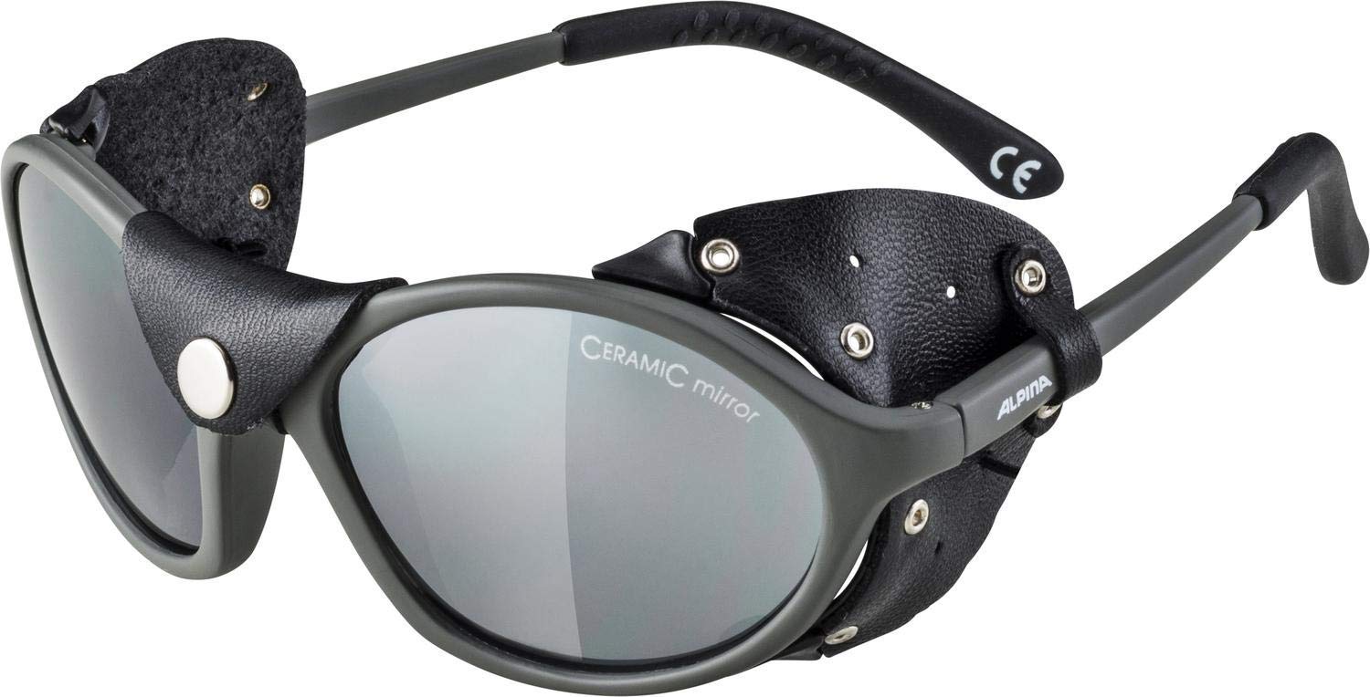 ALPINA Unisex - Adult, SIBIRIA sports glasses, tin-black matt, One Size