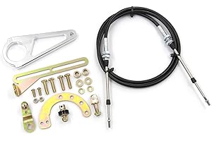 WNSEU 2 Inch Cable Column Shift Linkage for Aftermarket GM transmissions ACA-1804