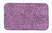 Yimobra Lively Color Bath Rugs XL 31.5 X 19.8 Inch Soft Non Slip High Absorbent Bathroom Mats Purple with Red (Presented Wall Hooks 3 Pack)