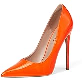 Elisabet Tang High Heels, Women Pumps Pointed Toe Stilettos 4.7 inch/12cm Sexy Heels Party Shoes