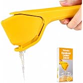 ToGeeKa Lemon Squeezer, Effortless Manual Flat Lime Juicer Hand Press | Easy to Make Juice From Lemon, Lime, Citrus, Orange, Fruits, Folds Design For Saving Space Storage