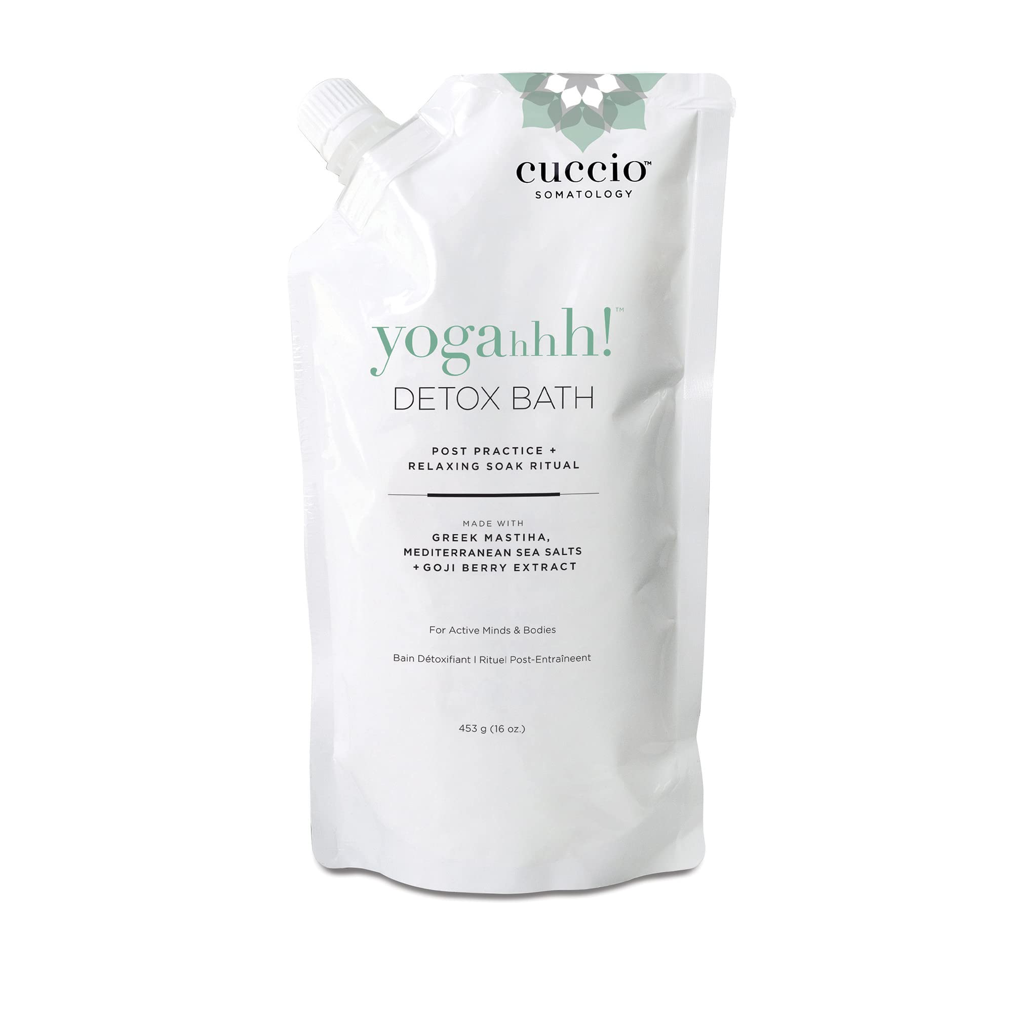 Cuccio - Somatology Yogahhh Detox Bath - for Women - Bath Salts - 16 oz