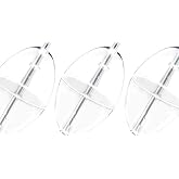 Dr.Fish 10 Pack Fishing Slip Cast Spin Floats Line Float 3 Sizes Fly Fishing Bobbers Oval Floats Bubble Bobber