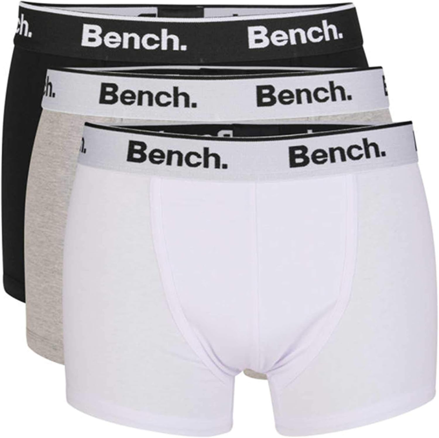 Bench 3 Pack Trunk Boxer Shorts Amazon.co.uk Clothing