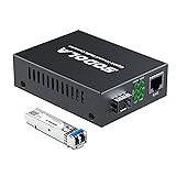 SODOLA Gigabit Ethernet Media Converter, SingleMode