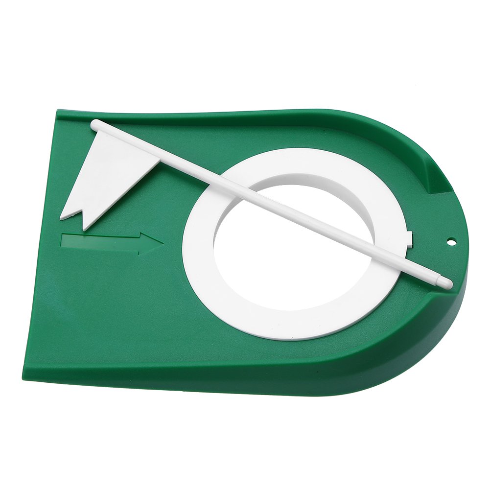 Putting Cup, Plastic Putting Hole Cup Practice Cup Training Aid with Hole and Flag