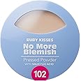 Ruby Kisses No More Blemish Face Powder with Salicylic Acid Korean Makeup Matte Finish Full Coverage Pressed Powder (Fair Porcelain)