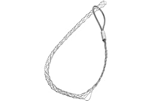 TIKODIDA Heavy Duty Cable Puller with Ergonomic Handle and Power Conductor Mesh Sleeve for Wire Pulling Tools