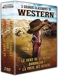 3 Grands Classiques Du Western : Le Vent De La Plaine + Bandolero! + La Piste Des Géants - Pack