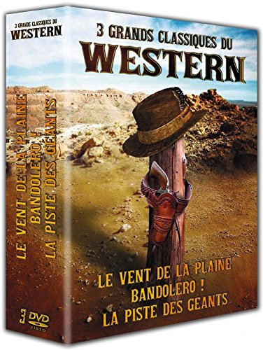 3 Grands Classiques Du Western : Le Vent De La Plaine + Bandolero! + La Piste Des Géants - Pack