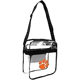 Littlearth NCAA Womens Ncaa Clear Carryall Crossbody Bag