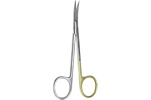 STINST USA Suture Scissor Curved Super Cut Sharpness 11 cm Code: C-0622