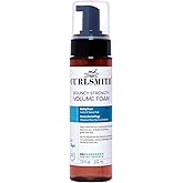 CURLSMITH - Bouncy Strength Volume Foam, Styling Foam for Curly & Wavy Hair, Light Hold (7.5 fl oz)