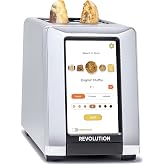 Revolution R180S Touchscreen Toaster, 2-Slice Smart Toaster with Patented InstaGLO Technology &amp; Panini Mode