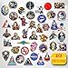 Superhero & NASA Sticker Pack (200 pcs) Vinyl Stickers for Water Bottles,Skateboard,Bike,Luggage,PS4,Xbos one,iPhone,Laptop-Party Favors for Teens,Adults,Boys and Girls-Graffiti Decal-Waterproof