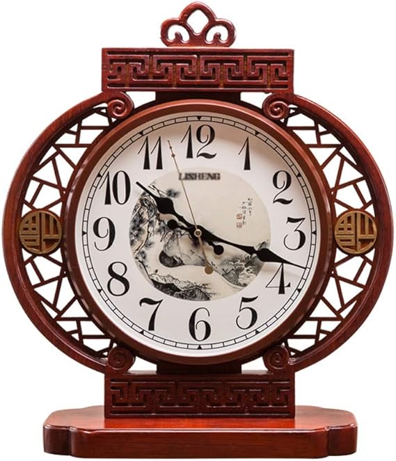 Shelf Clocks New Chinese Classical Table Clock Living Room Study