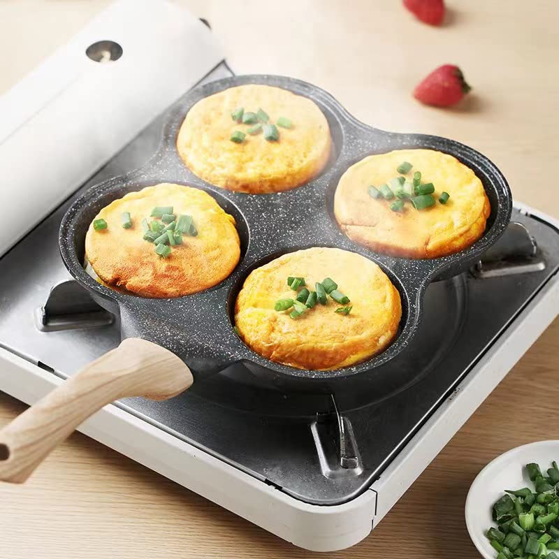 OUDE HOWE Egg Frying Pan 4Cup Nonstick Egg Frying Pan Easy Clean Egg