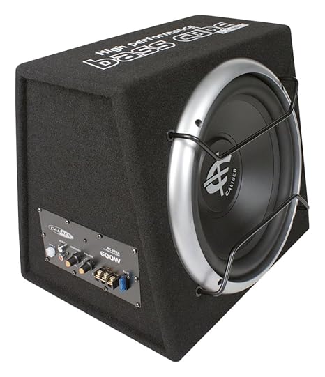 Caliber BC112SA Auto Subwoofer Gehäuse, 600W Schwarz