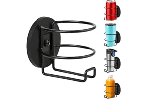 MIPPKO Magnetic Cup Holder,Heavy Duty Metal Drink Holder,3.46 inch / 8.8 cm Strong Base,Bottle Holder for Refrigerator/Treadmill/Truck/Tractor/Forklift/Boat/Bus/Car (Side Magnetic)