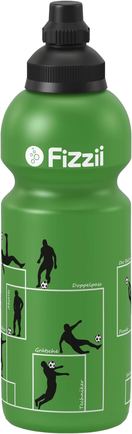 Fizzii Children's and leisure drinking bottle 600 ml (leak-proof with carbonated acid), free from harmful substances…
