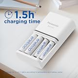 Eneloop SmartPlus Charger 1-4 AA/AAA Ni-MH with 4x 2000mAh UK plug view 4
